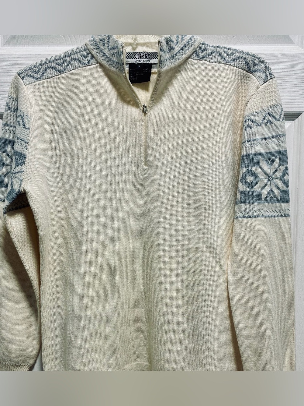 Meister Sport Knits Ski Sweater, Small